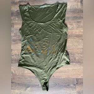 Abercrombie & Fitch Olive Bodysuit